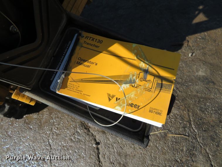 image for item DN7794 2017 Vermeer RTX130  trencher