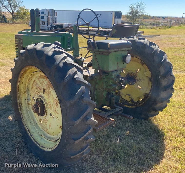 image for item EX9663 1949 John Deere A  tractor