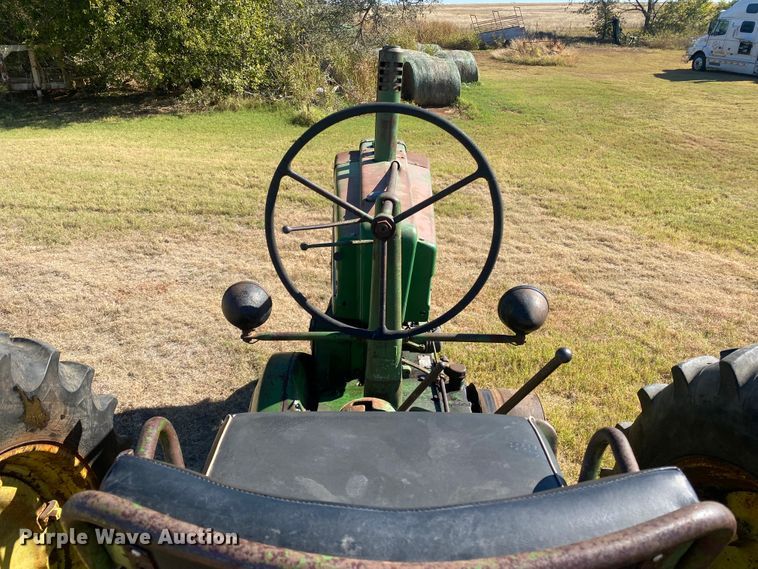 image for item EX9663 1949 John Deere A  tractor