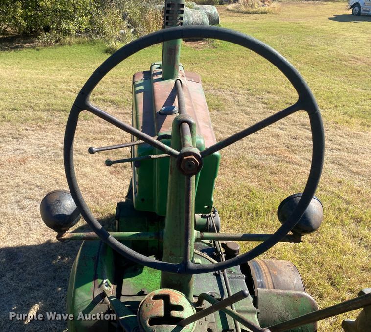 image for item EX9663 1949 John Deere A  tractor