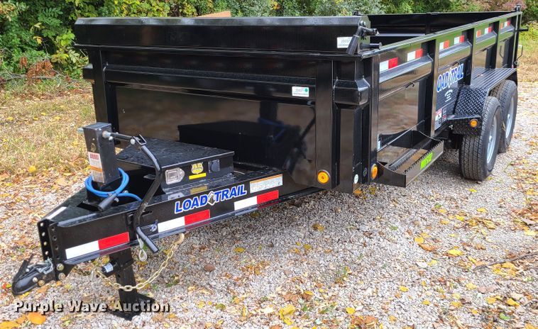image for item EZ9186 2022 Load Trail  dump trailer