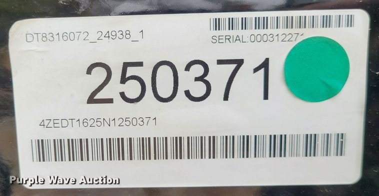 image for item EZ9186 2022 Load Trail  dump trailer