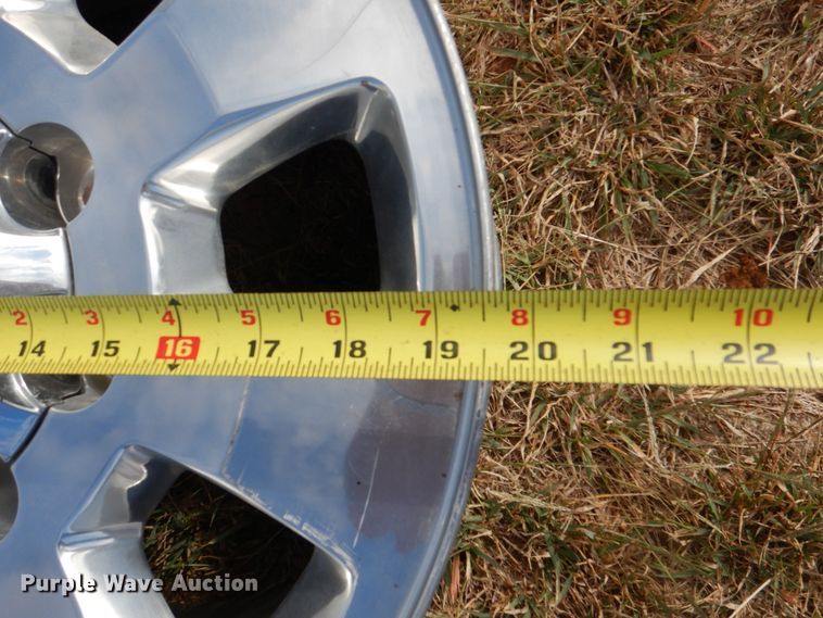 image for item FW9312 (4) GMC pickup truck wheels