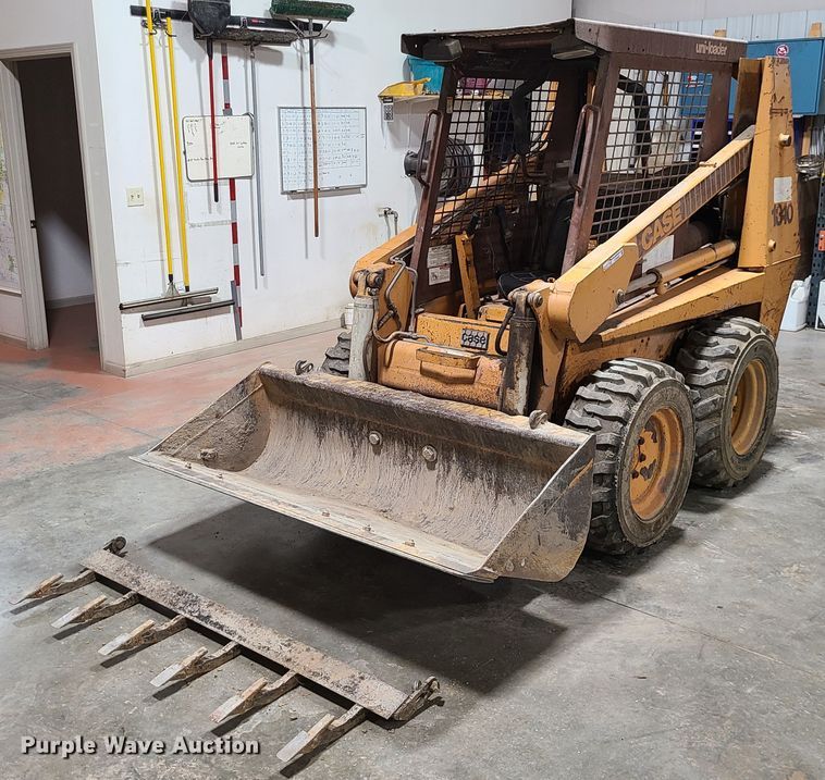 image for item GO9455 1994 Case 1840  skid steer loader