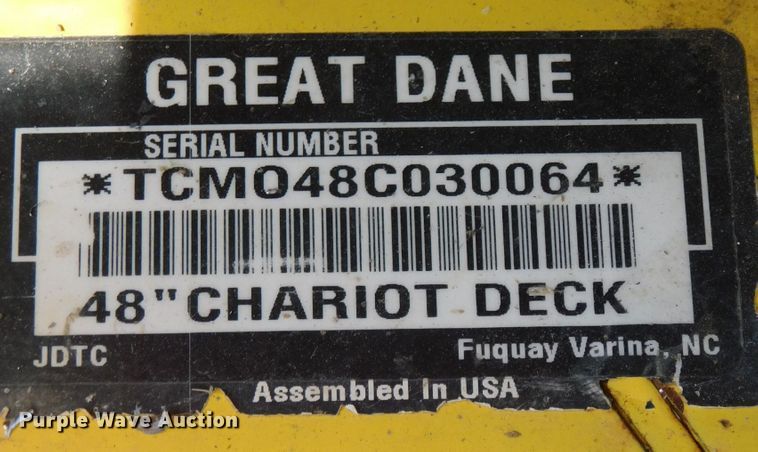 image for item HX9473 Great Dane  ZTR lawn mower