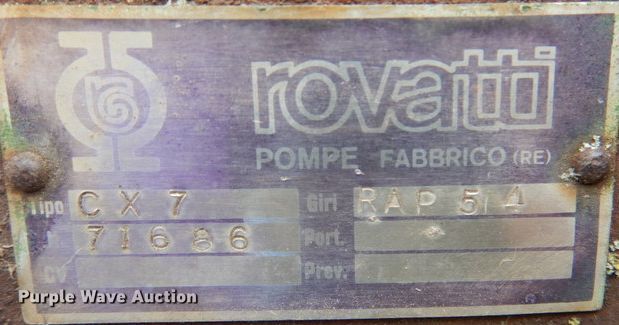 image for item IH9036 Rovatti  pump