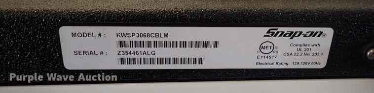 image for item IK9143 Snap On  tool box