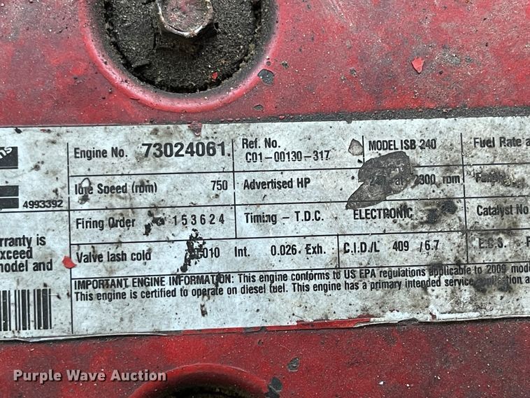 image for item IK9540 2010 Freightliner MB55  trolley