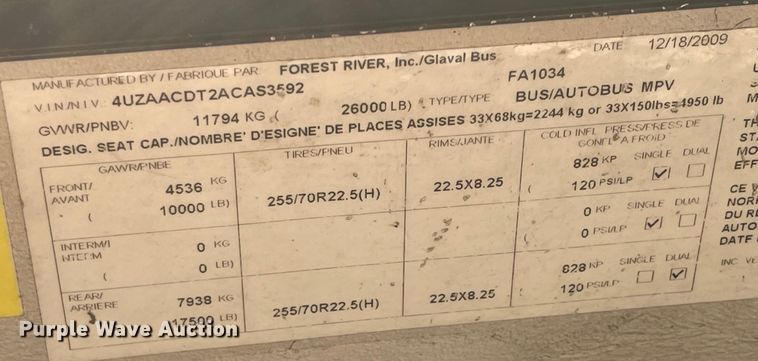 image for item IK9541 2010 Freightliner MB55  trolley