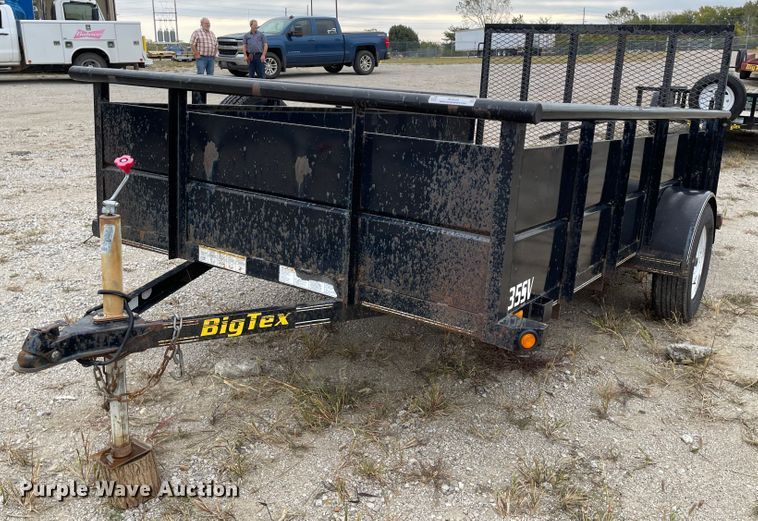 image for item IK9558 2011 Big Tex 35SV  utility trailer