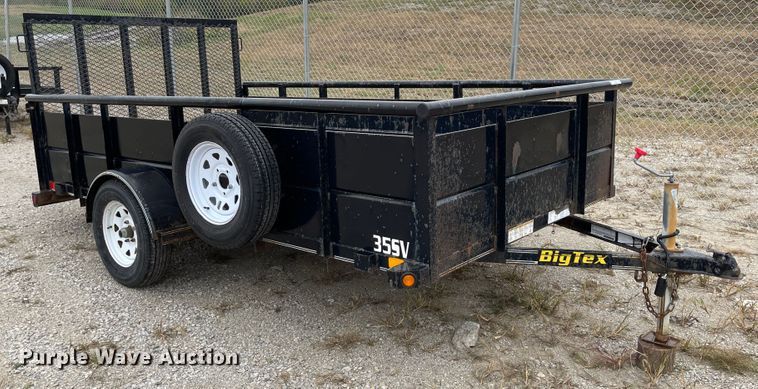 image for item IK9558 2011 Big Tex 35SV  utility trailer
