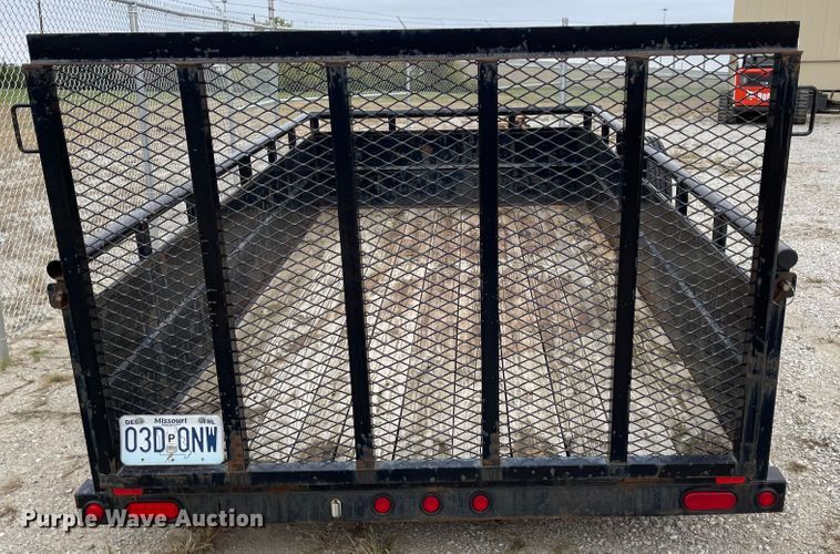 image for item IK9558 2011 Big Tex 35SV  utility trailer