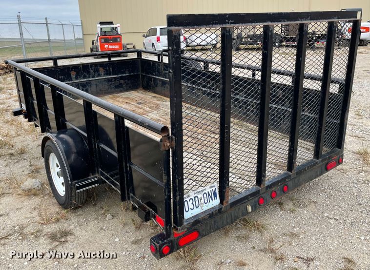 image for item IK9558 2011 Big Tex 35SV  utility trailer