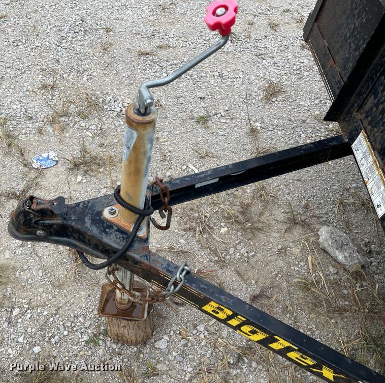 image for item IK9558 2011 Big Tex 35SV  utility trailer