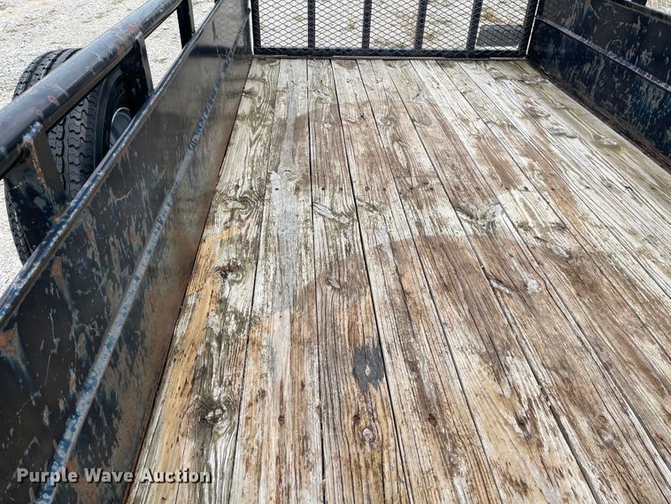 image for item IK9558 2011 Big Tex 35SV  utility trailer