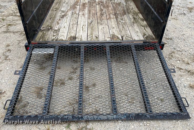 image for item IK9558 2011 Big Tex 35SV  utility trailer