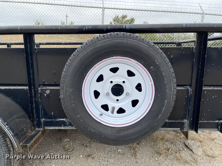 image for item IK9558 2011 Big Tex 35SV  utility trailer