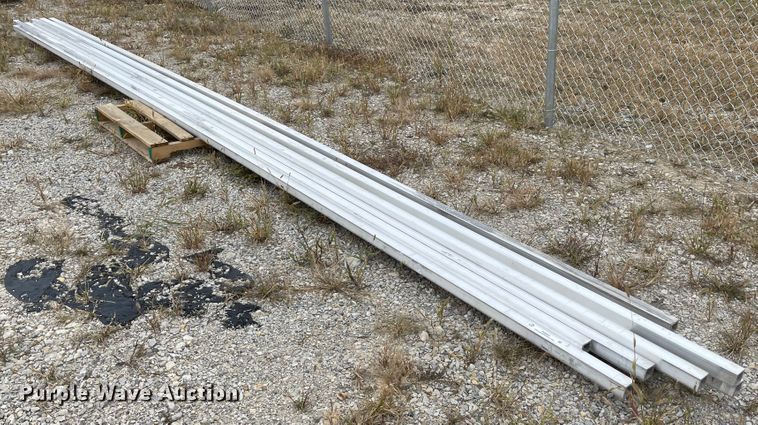 image for item IK9562 (10) pieces of aluminum square tubing