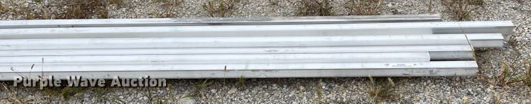 image for item IK9562 (10) pieces of aluminum square tubing