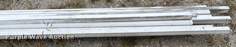 image for item IK9562 (10) pieces of aluminum square tubing