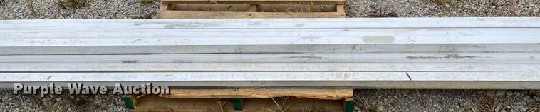 image for item IK9562 (10) pieces of aluminum square tubing