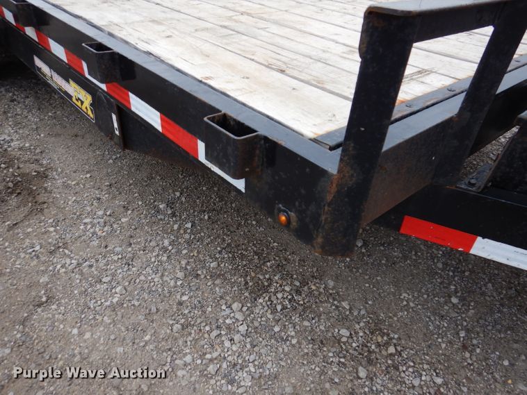 image for item IN9895 2017 H&H  tilt deck utility trailer