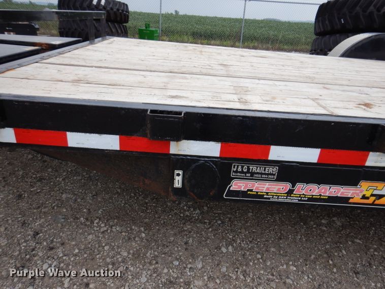 image for item IN9895 2017 H&H  tilt deck utility trailer