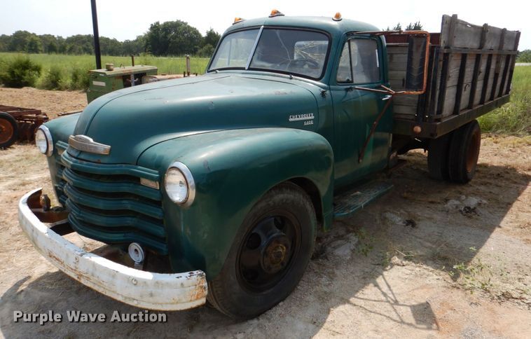 image for item IR9079 1951 Chevrolet 6400  dump truck