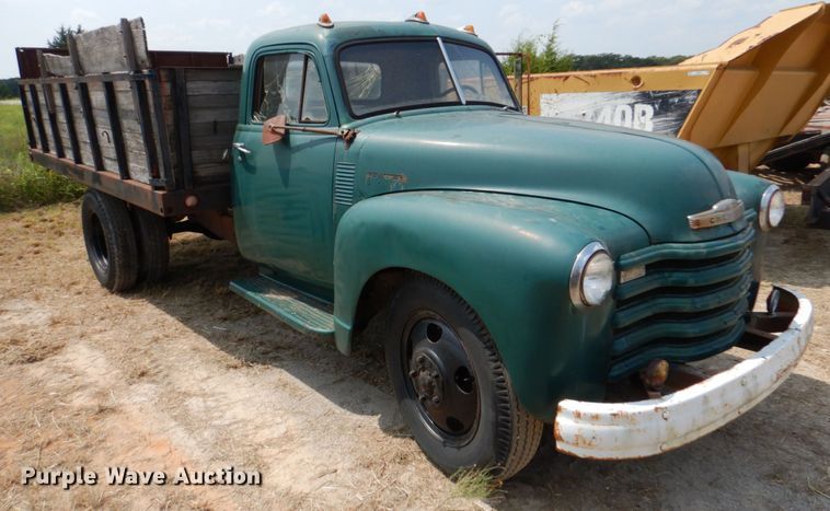 image for item IR9079 1951 Chevrolet 6400  dump truck