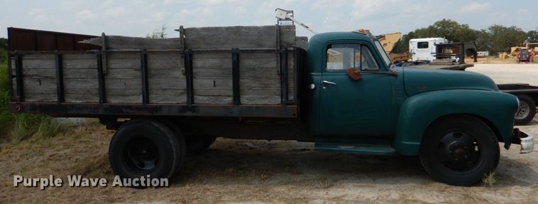 image for item IR9079 1951 Chevrolet 6400  dump truck