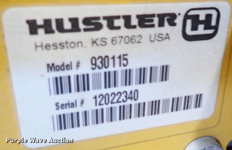 image for item IV9445 Hustler FasTrak 930115  ZTR lawn mower