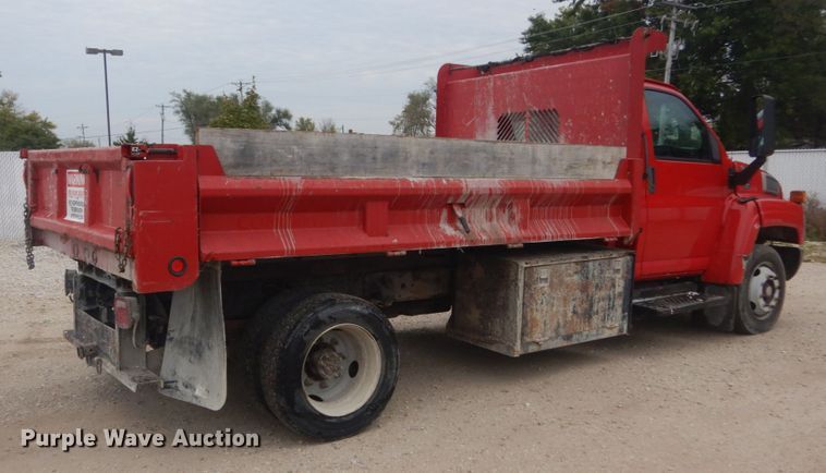 image for item JG9011 2003 GMC C4500  dump truck