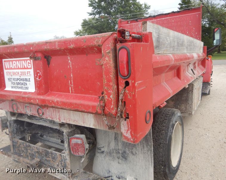 image for item JG9011 2003 GMC C4500  dump truck