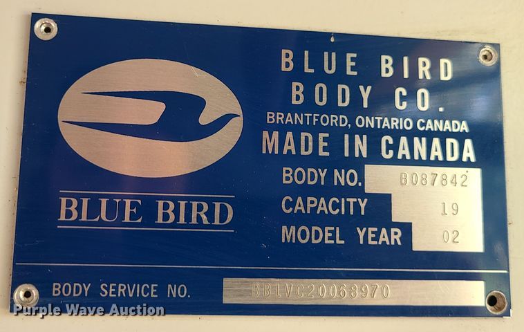 image for item JG9280 2001 Chevrolet Express 3500  school bus