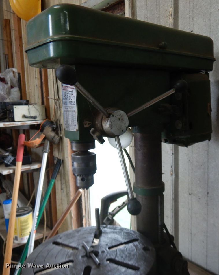 image for item JQ9359 Central Machinery 933  drill press