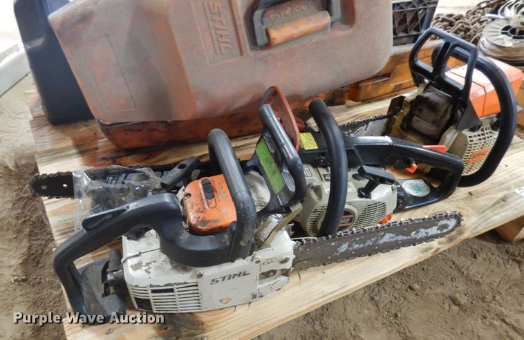 image for item JQ9360 (4) chainsaws