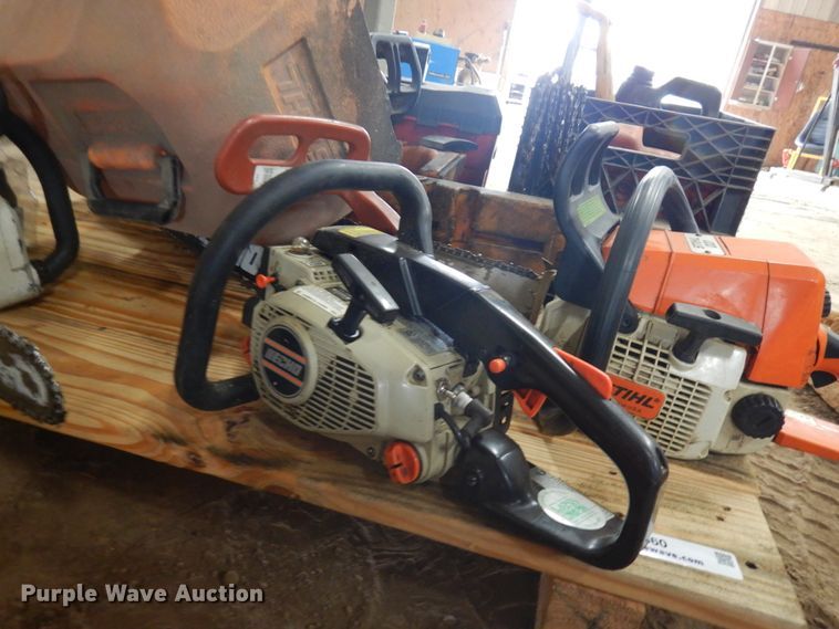 image for item JQ9360 (4) chainsaws