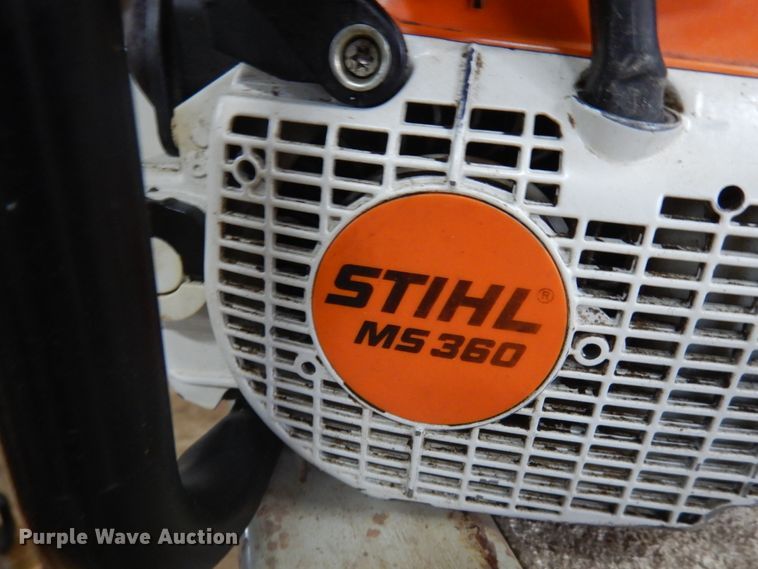 image for item JQ9360 (4) chainsaws