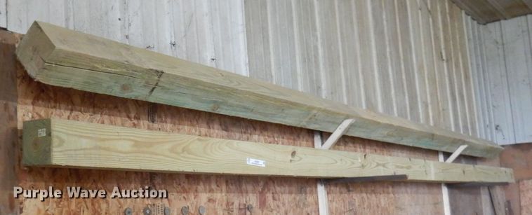 image for item JQ9383 (2) 6" x 6" x 20' posts