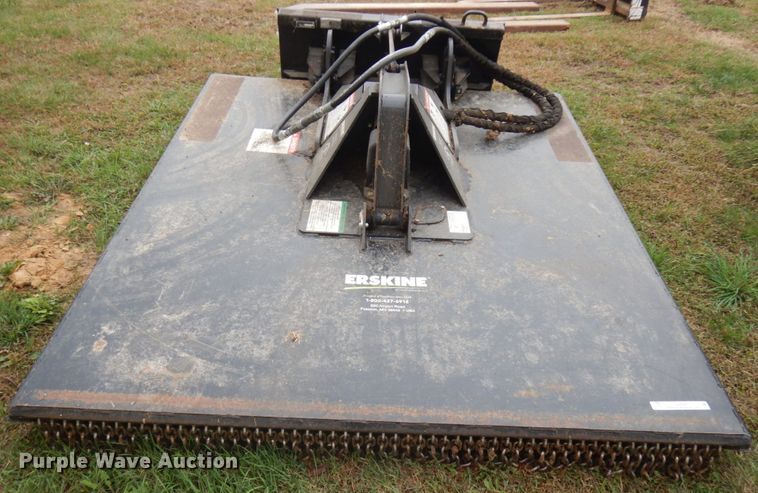 image for item JQ9387 Erskine  72"W skid steer rotary mower