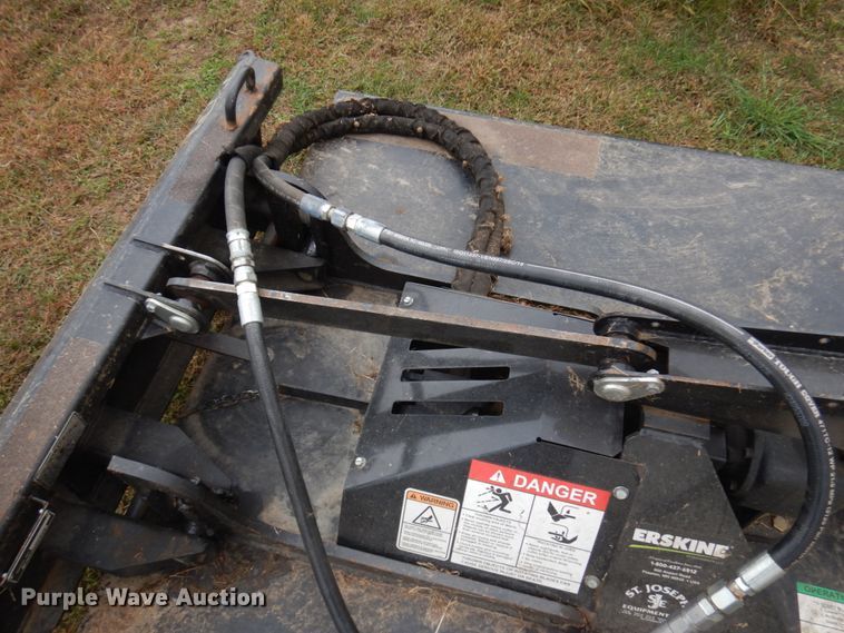 image for item JQ9387 Erskine  72"W skid steer rotary mower