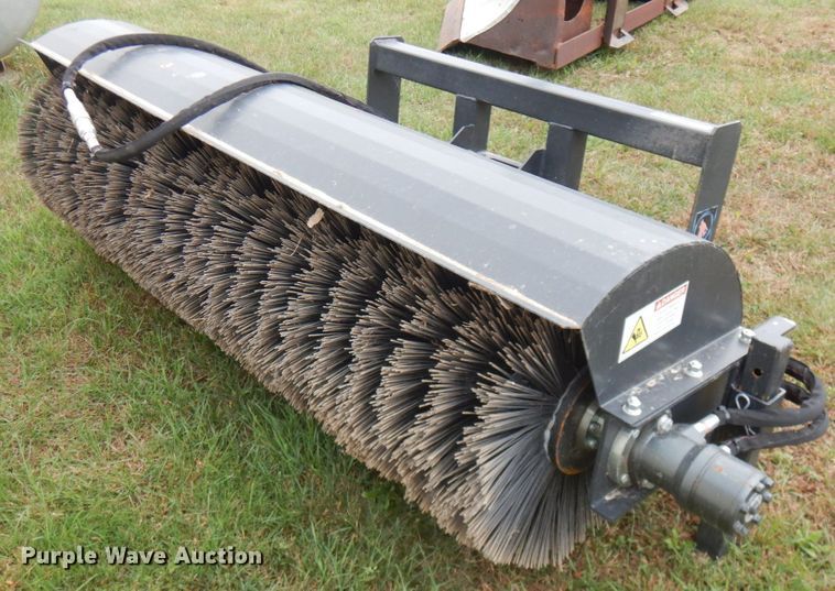 image for item JQ9388 Wolverine 72"W skid steer broom