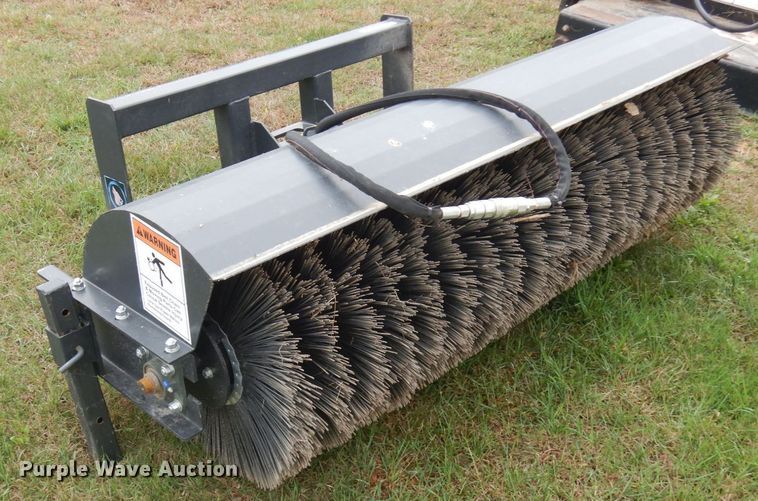 image for item JQ9388 Wolverine 72"W skid steer broom