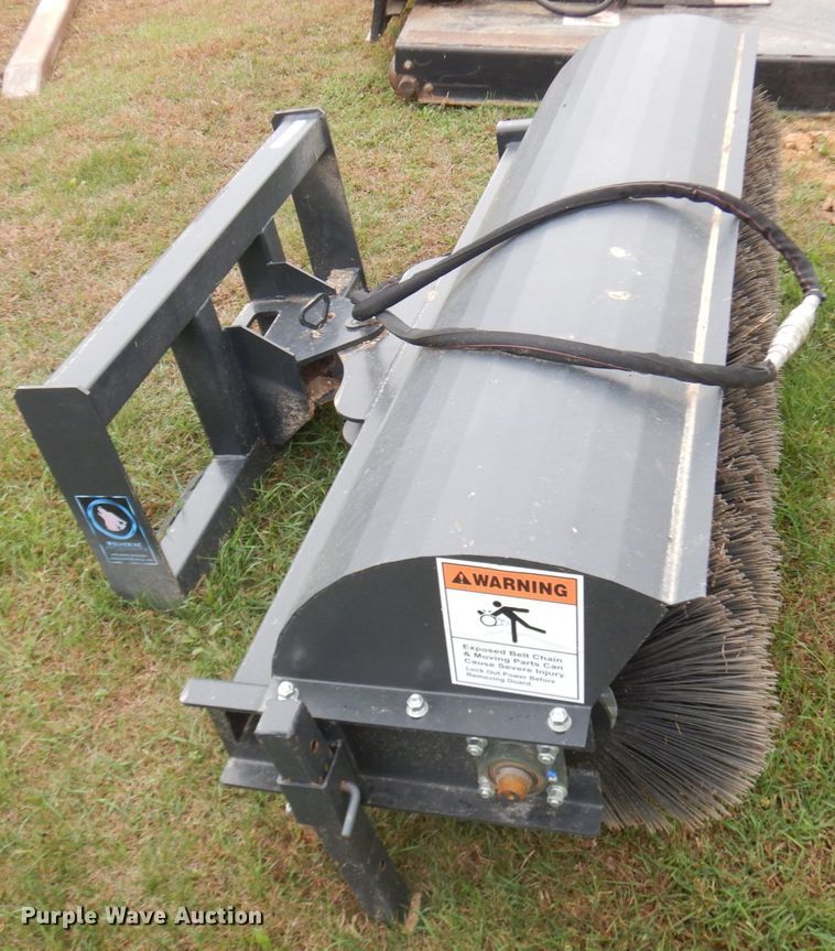 image for item JQ9388 Wolverine 72"W skid steer broom