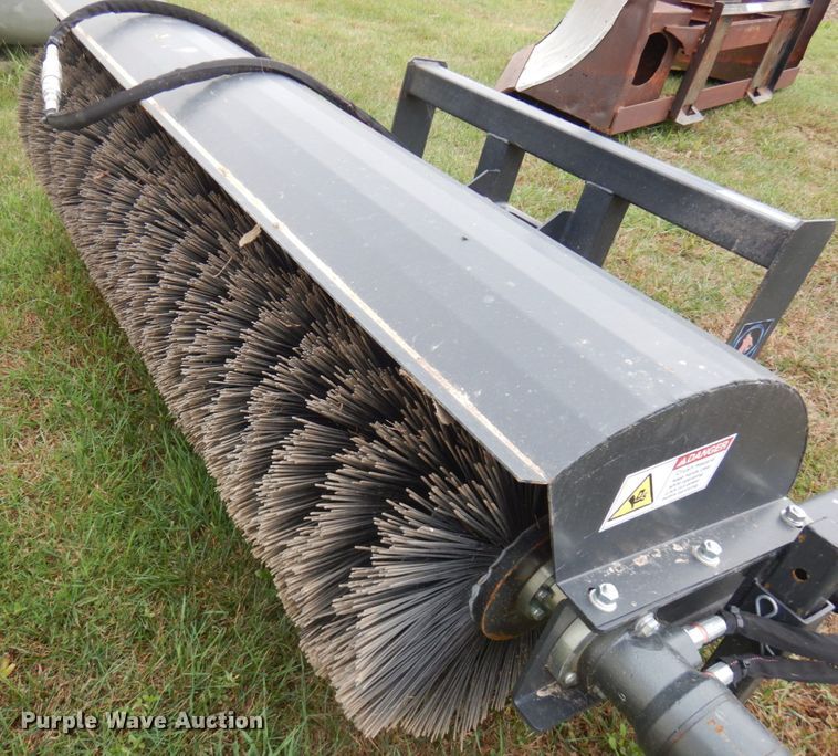 image for item JQ9388 Wolverine 72"W skid steer broom