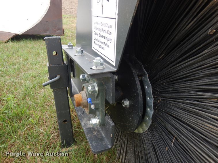 image for item JQ9388 Wolverine 72"W skid steer broom