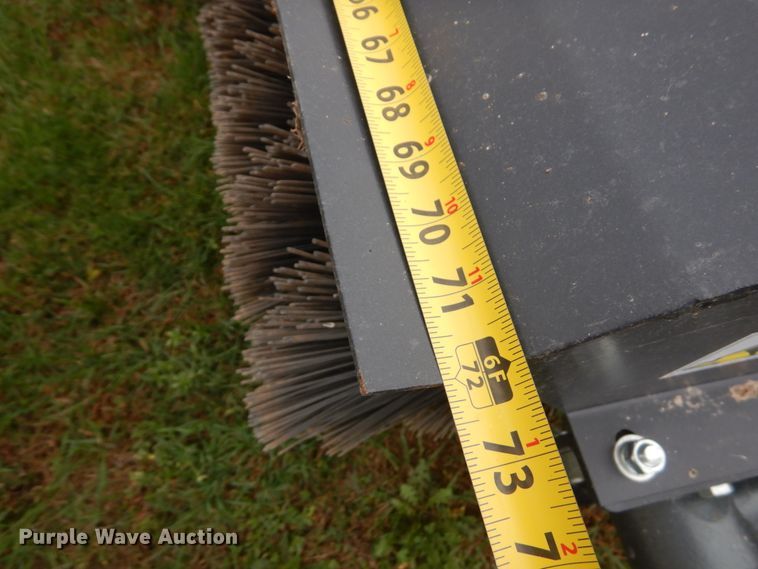 image for item JQ9388 Wolverine 72"W skid steer broom