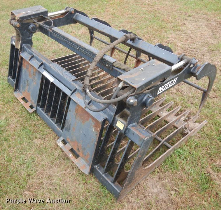 image for item JQ9390 Notch  68GRB 68"W skid steer grapple