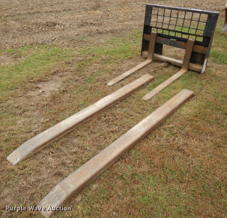 image for item JQ9394 48"L skid steer forks