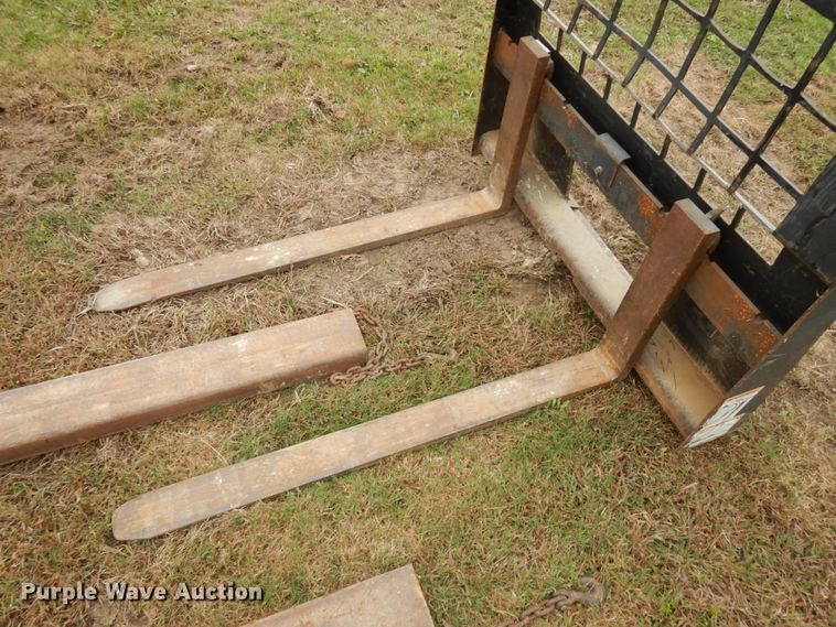 image for item JQ9394 48"L skid steer forks